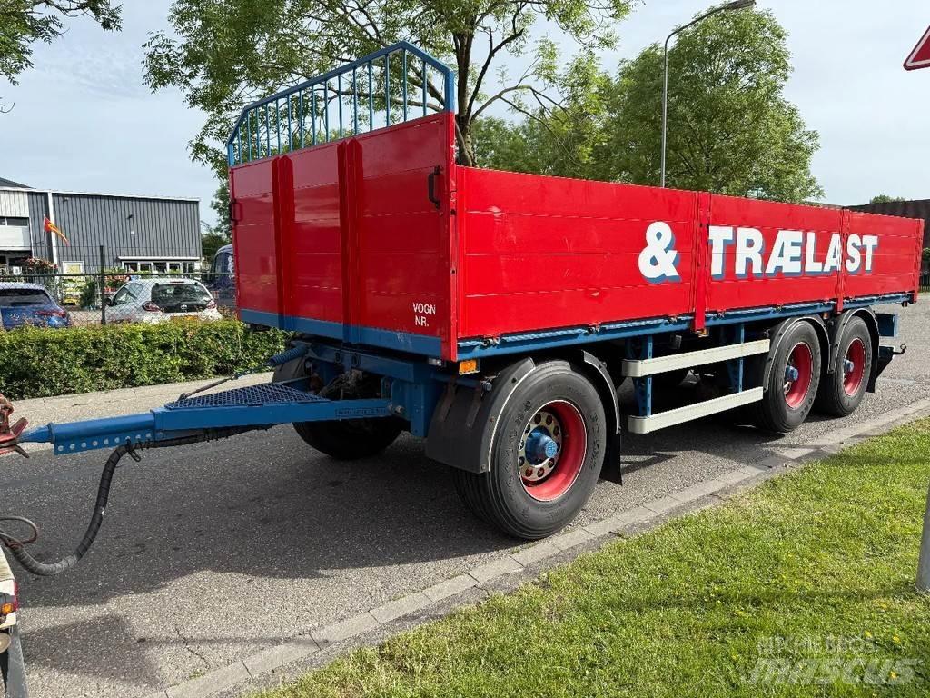 HFR 3X BPW AXLE フラットベッド／ドロップサイドトレーラー