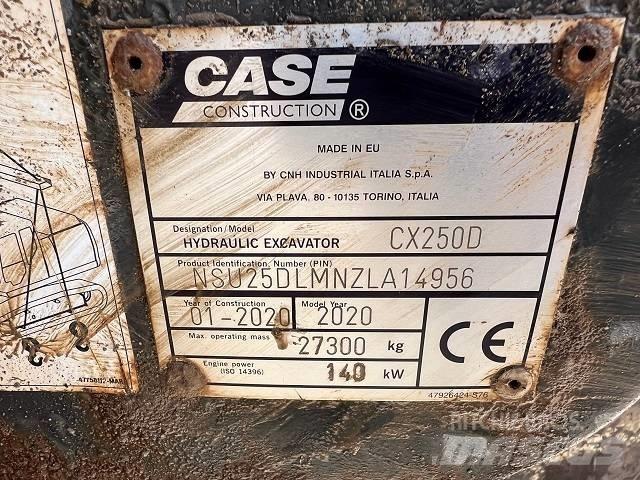 CASE CX 250 D 大型油圧ショベル12t以上（パワーショベル・ユンボ）