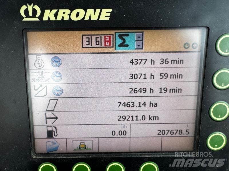 Krone Big X 500 自走式フォレージハーベスター