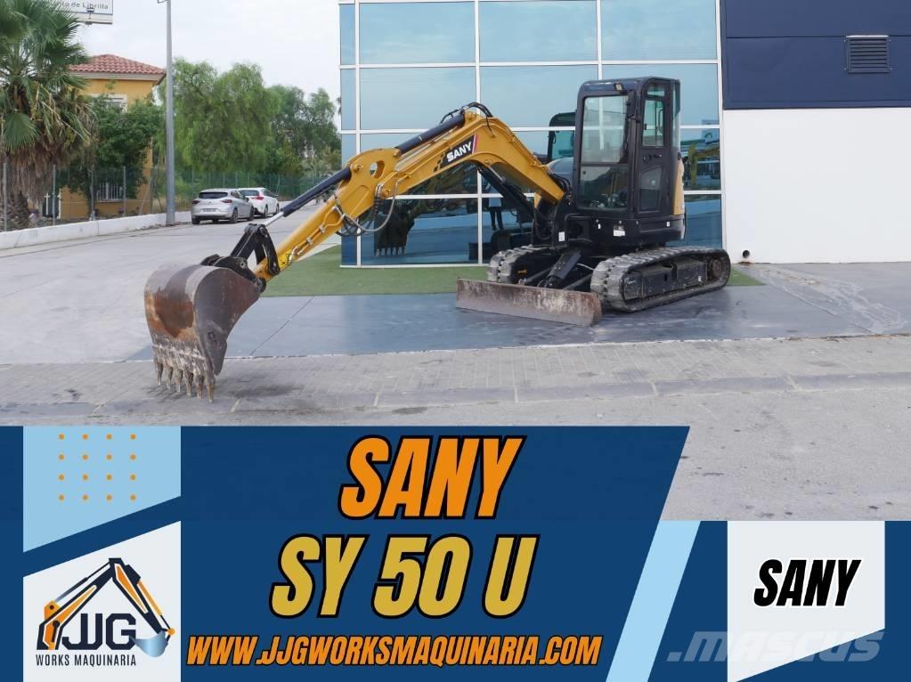 Sany SY 50 U ミニ油圧ショベル 7t以下（ミニユンボ・ミニディガー）