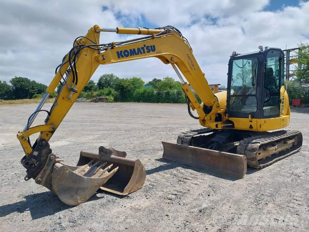 Komatsu PC80MR-5 中型油圧ショベル 7ｔ-12ｔ（ユンボ・パワーショベル・バックホー）