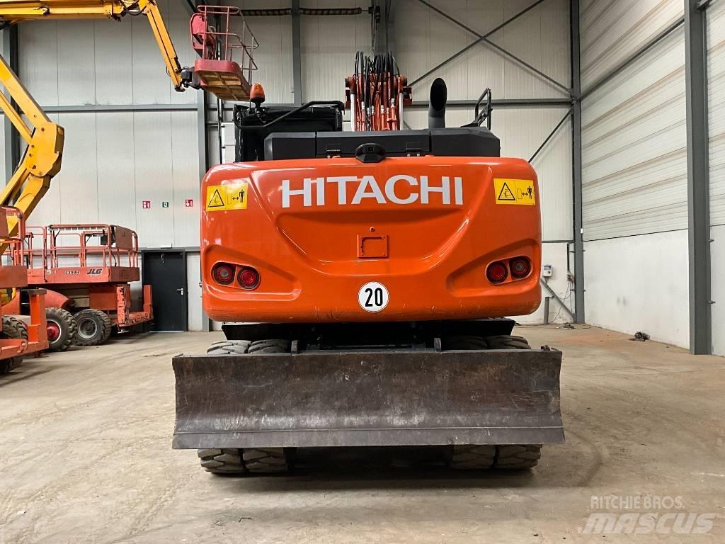 Hitachi ZX 140 W-6 ホイール式油圧ショベル（パワーショベル・ユンボ・バックホー）
