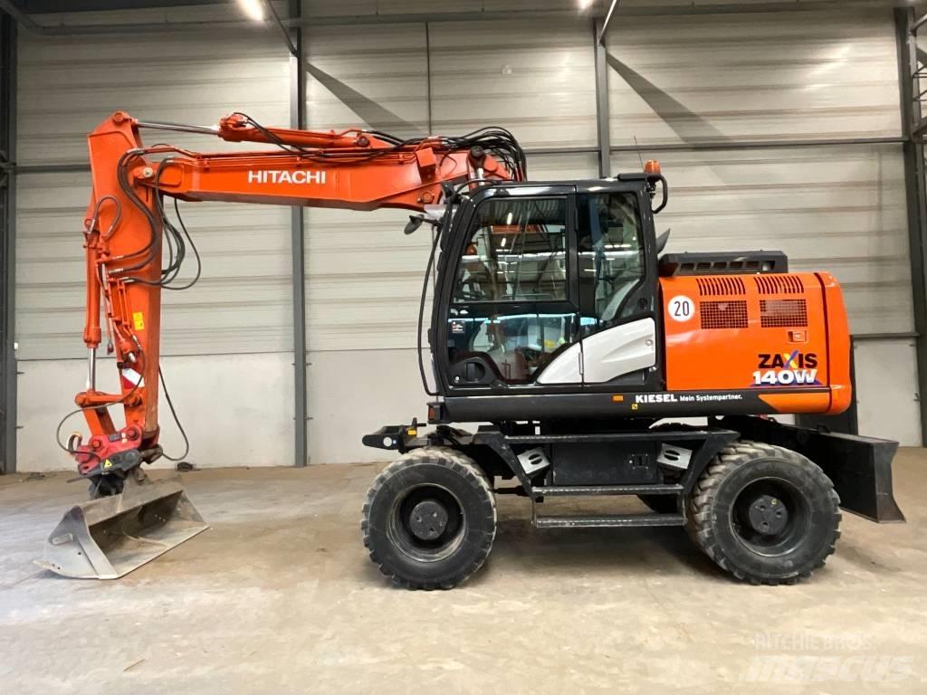 Hitachi ZX 140 W-6 ホイール式油圧ショベル（パワーショベル・ユンボ・バックホー）