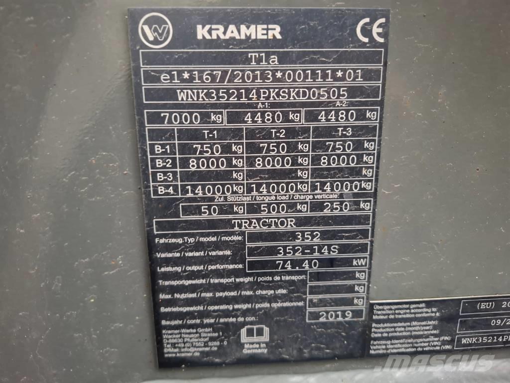 Kramer 8115 ホイールローダー・タイヤショベル