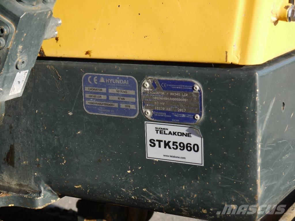 Hyundai HX 145 LCRD 大型油圧ショベル12t以上（パワーショベル・ユンボ）