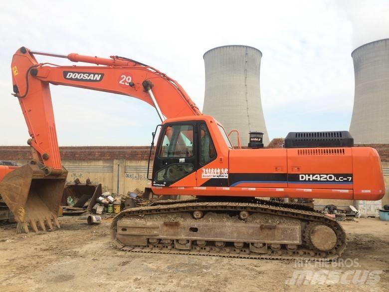 Doosan DH 420 LC-7 大型油圧ショベル12t以上（パワーショベル・ユンボ）