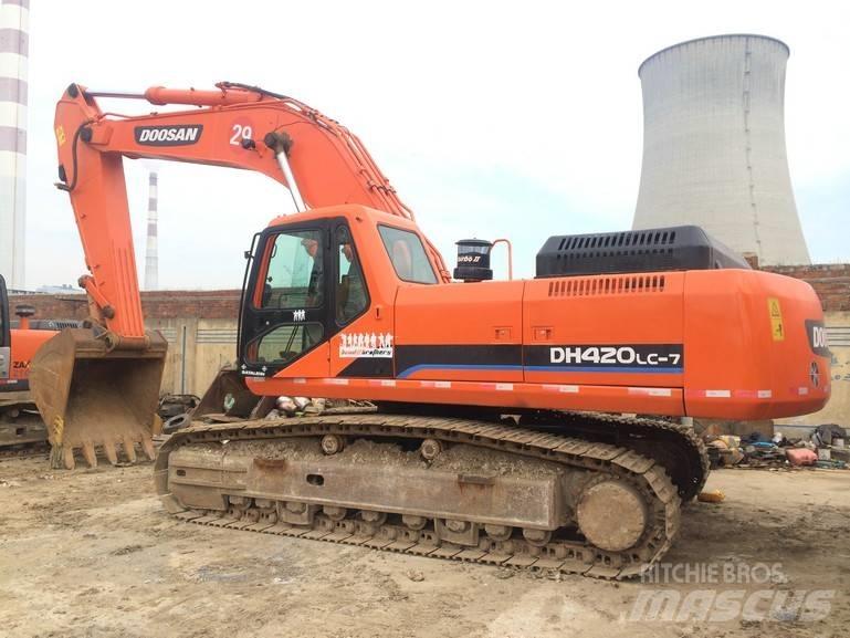 Doosan DH 420 LC-7 大型油圧ショベル12t以上（パワーショベル・ユンボ）