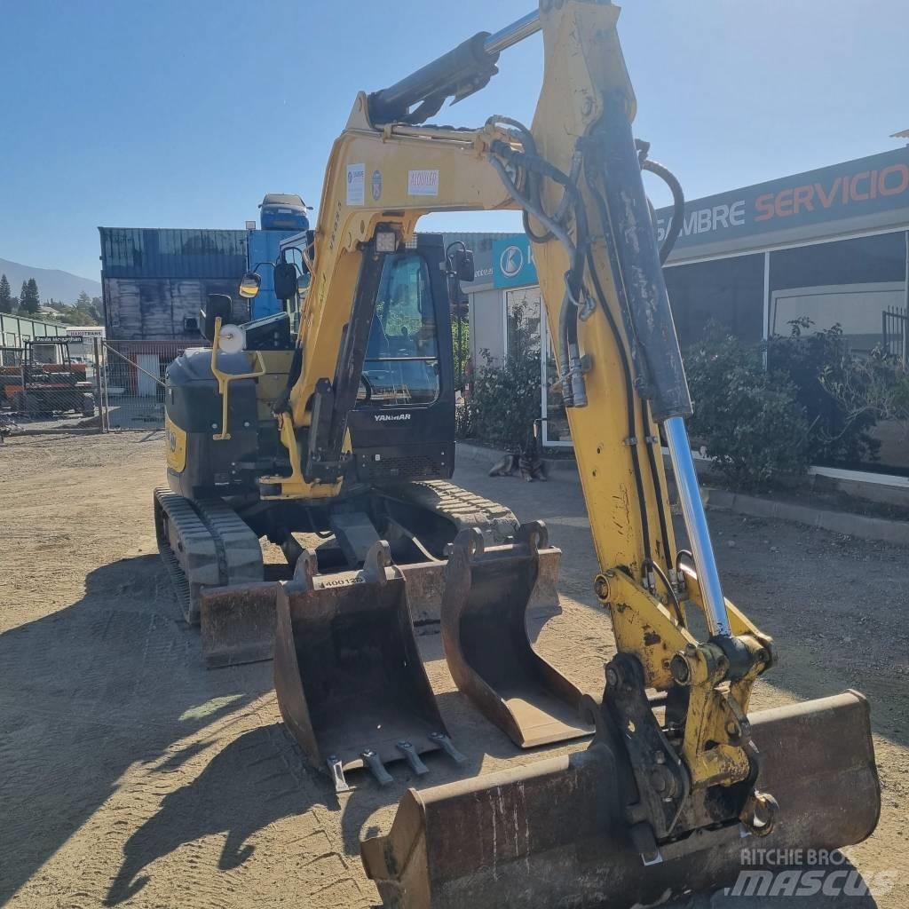 Yanmar Vio 80-1A 中型油圧ショベル 7ｔ-12ｔ（ユンボ・パワーショベル・バックホー）