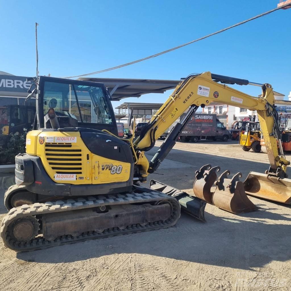 Yanmar Vio 80-1A 中型油圧ショベル 7ｔ-12ｔ（ユンボ・パワーショベル・バックホー）