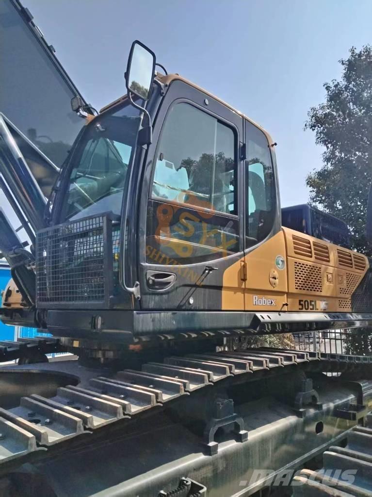 Hyundai R 505 L VS 大型油圧ショベル12t以上（パワーショベル・ユンボ）