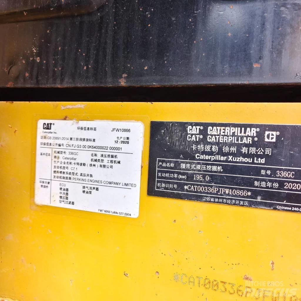 CAT 336GC 大型油圧ショベル12t以上（パワーショベル・ユンボ）