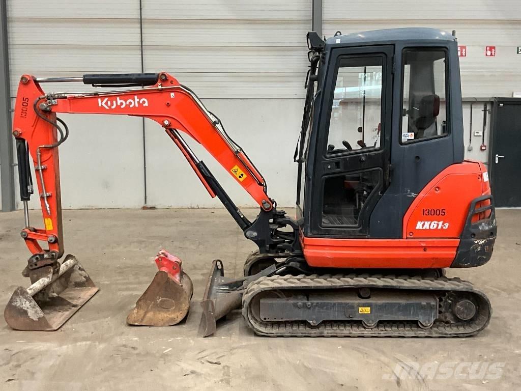 Kubota KX 61-3 ミニ油圧ショベル 7t以下（ミニユンボ・ミニディガー）