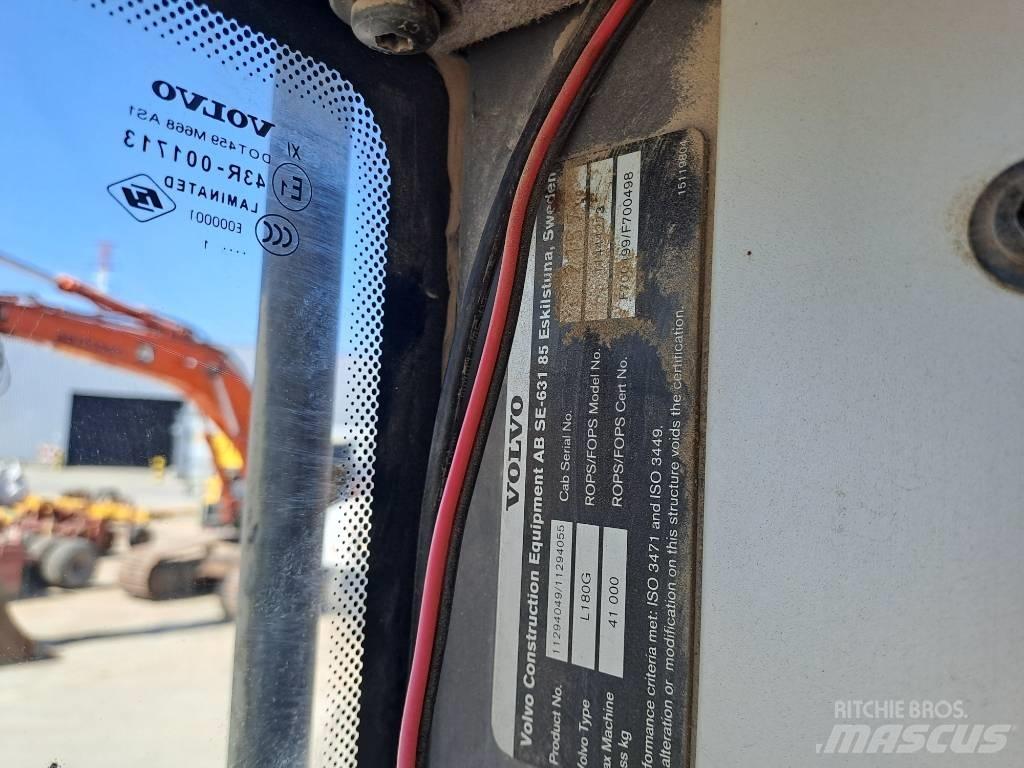 Volvo L180G ホイールローダー・タイヤショベル