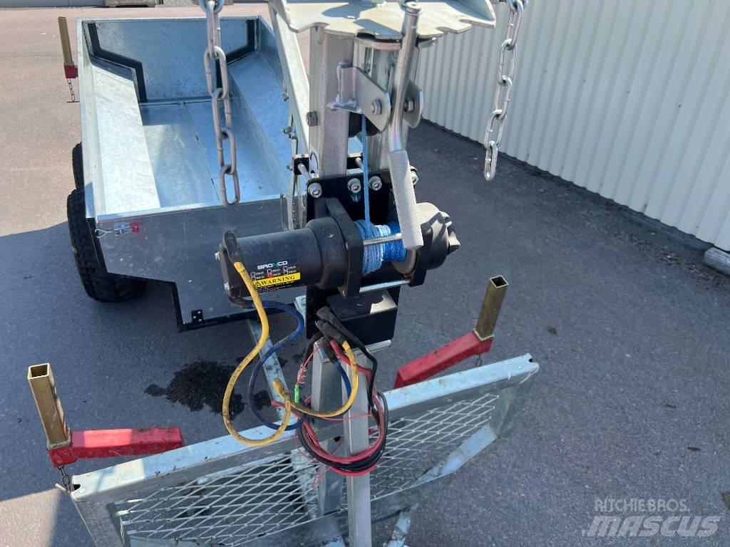 ATV Vagn Med kran アクセサリー・アタッチメント