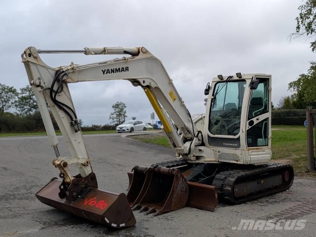 Yanmar Vio 80-1A 中型油圧ショベル 7ｔ-12ｔ（ユンボ・パワーショベル・バックホー）