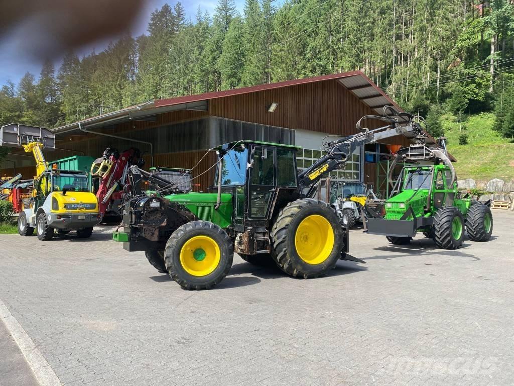 John Deere 6400 林業トラクター