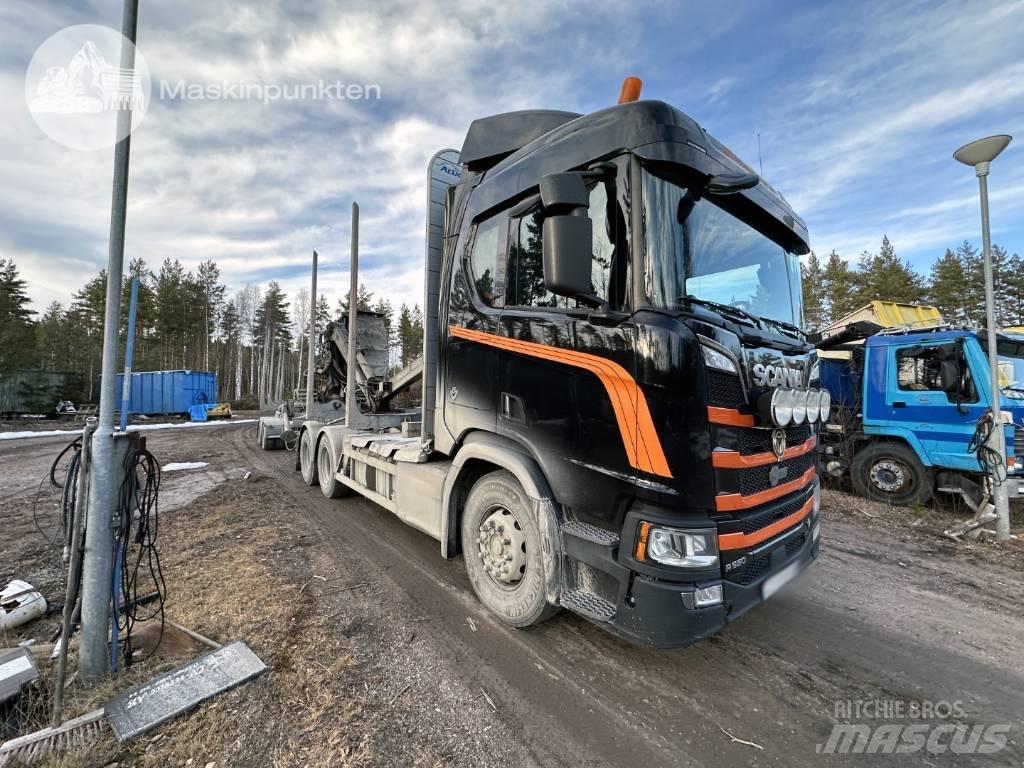 Scania R 650 Ekipage 木材トラック