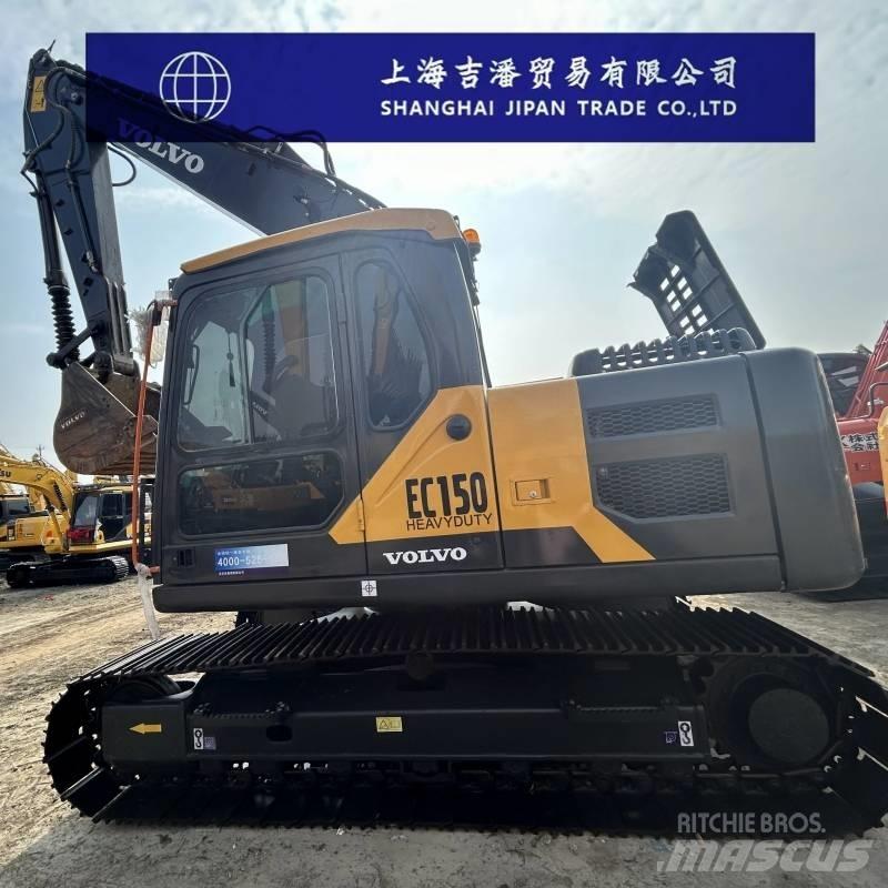 Volvo EC 150 中型油圧ショベル 7ｔ-12ｔ（ユンボ・パワーショベル・バックホー）