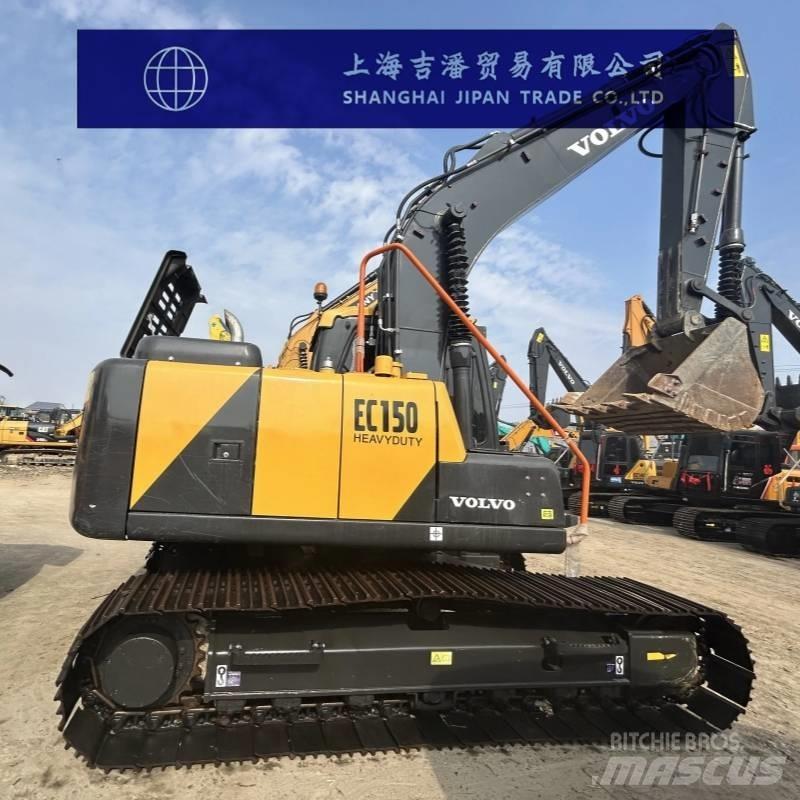 Volvo EC 150 中型油圧ショベル 7ｔ-12ｔ（ユンボ・パワーショベル・バックホー）