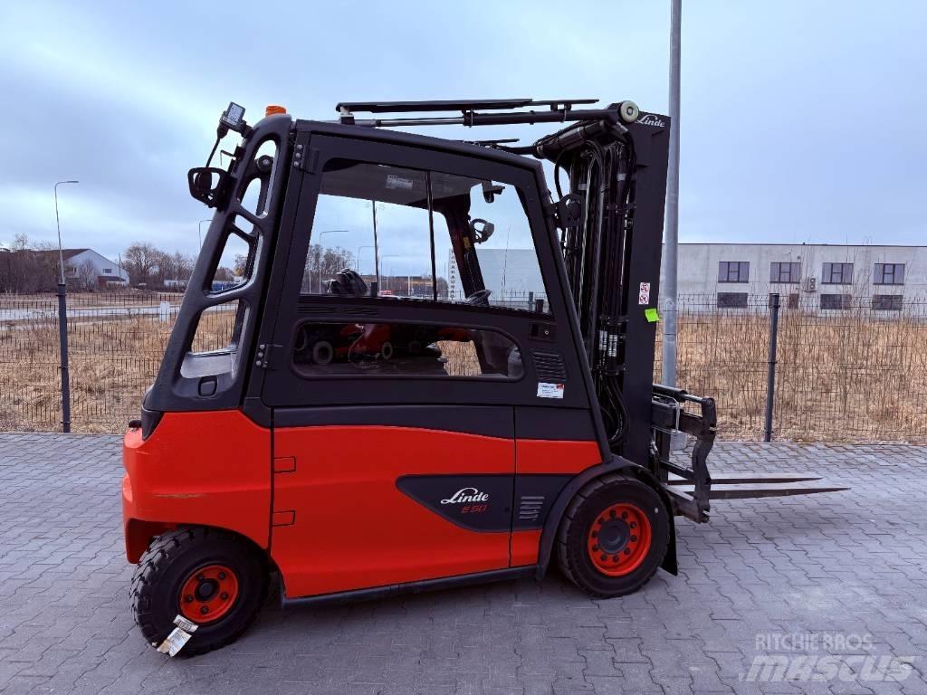Linde E50/600HL/388 バッテリーフォークリフト