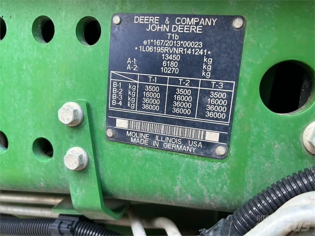 John Deere 6195R トラクター
