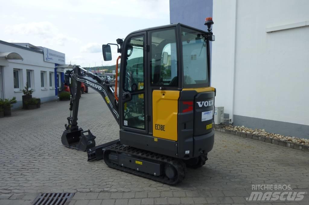 Volvo EC 18 E ミニ油圧ショベル 7t以下（ミニユンボ・ミニディガー）