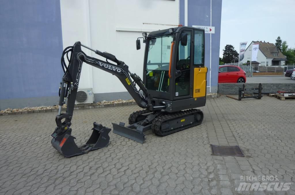 Volvo EC 18 E ミニ油圧ショベル 7t以下（ミニユンボ・ミニディガー）