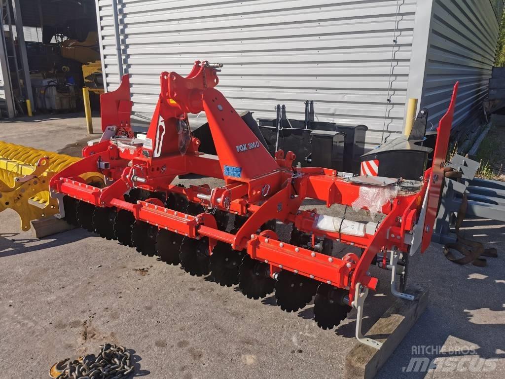 Pöttinger FOX300D 一行の作物栽培