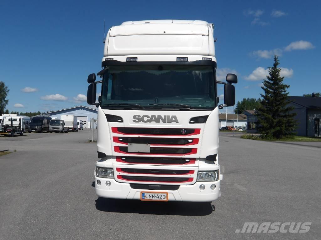 Scania R490 6x2 ボックスボディー、ウイング、箱車