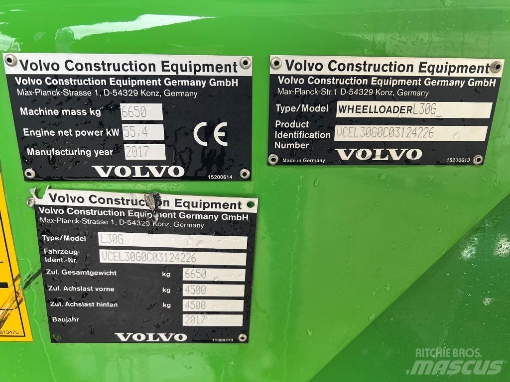 Volvo L 30 G ホイールローダー・タイヤショベル