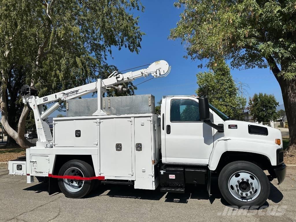 GMC Topkick C 7500 クレーントラック、ユニック車
