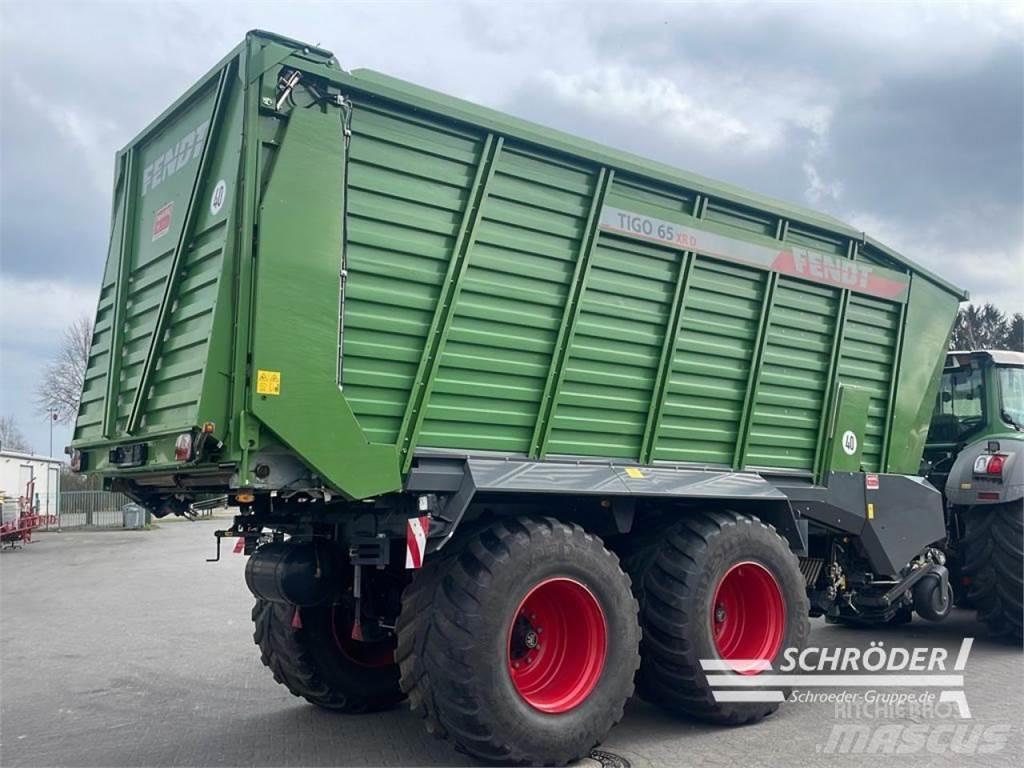 Fendt TIGO 65 XR セルフローディングトレーラー