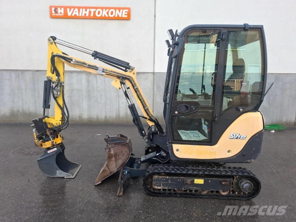 Yanmar SV 18 ミニ油圧ショベル 7t以下（ミニユンボ・ミニディガー）