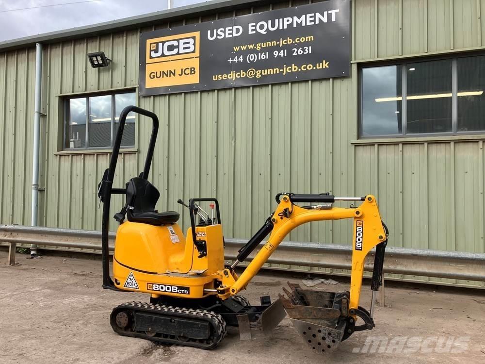 JCB MICRO 8008 ミニ油圧ショベル 7t以下（ミニユンボ・ミニディガー）