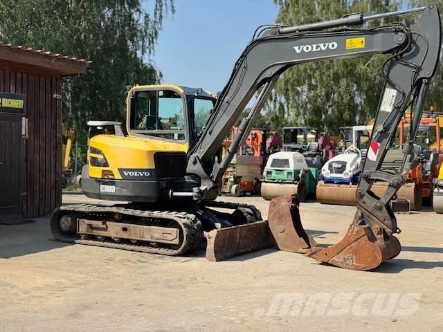 Volvo ECR 88 D 中型油圧ショベル 7ｔ-12ｔ（ユンボ・パワーショベル・バックホー）