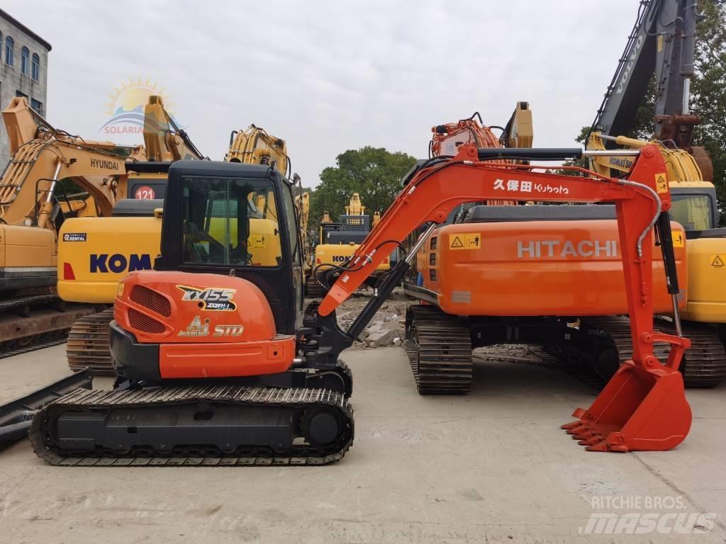 Kubota KX 155 ミニ油圧ショベル 7t以下（ミニユンボ・ミニディガー）