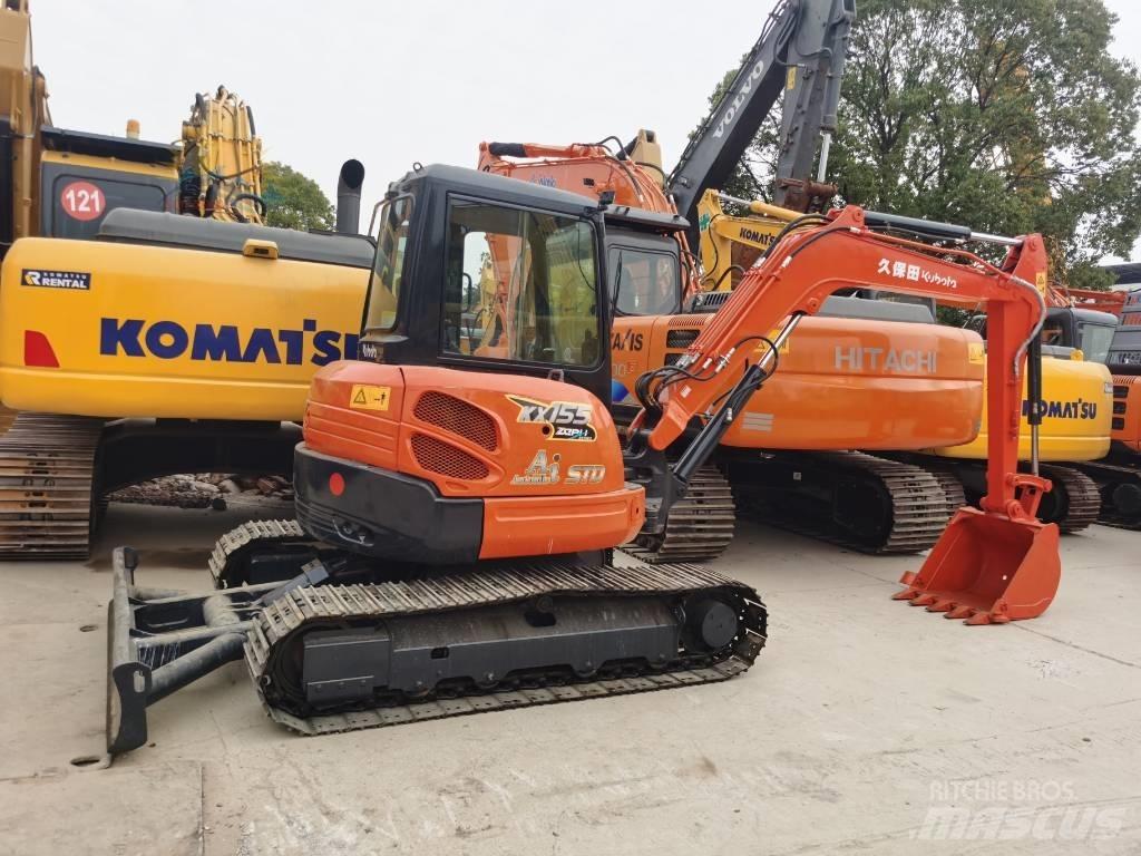 Kubota KX 155 ミニ油圧ショベル 7t以下（ミニユンボ・ミニディガー）