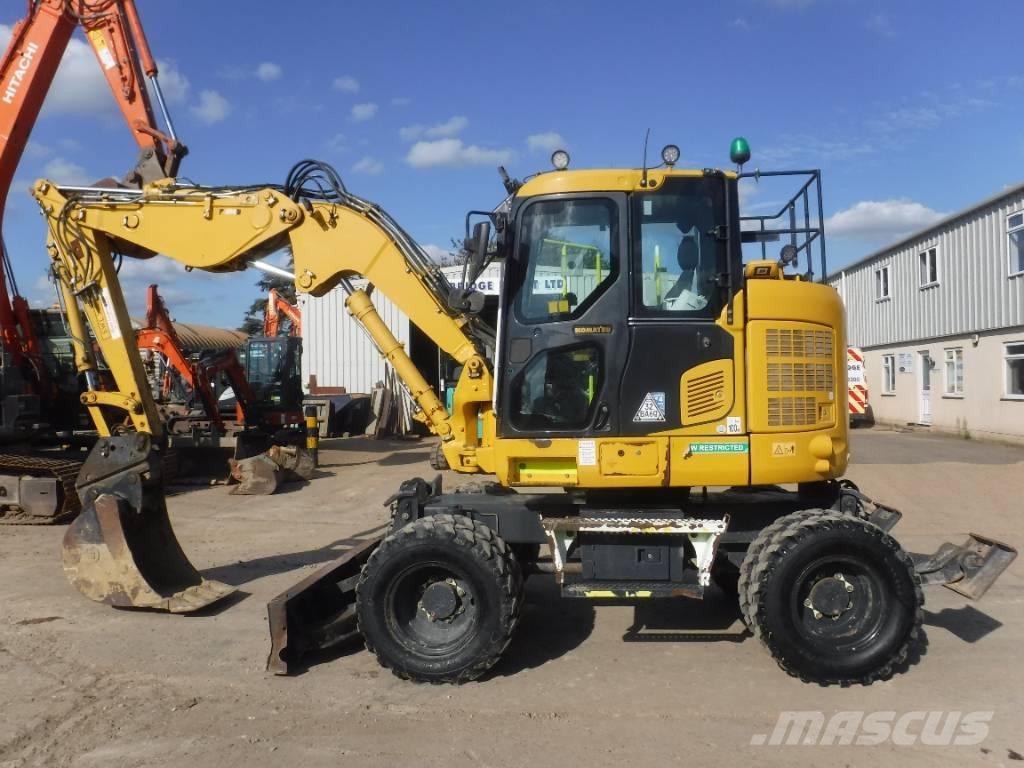 Komatsu PW118MR-11 ホイール式油圧ショベル（パワーショベル・ユンボ・バックホー）