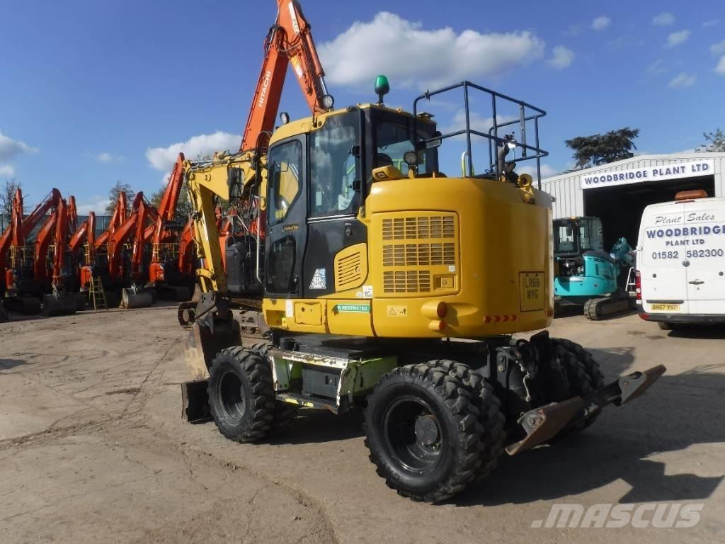 Komatsu PW118MR-11 ホイール式油圧ショベル（パワーショベル・ユンボ・バックホー）
