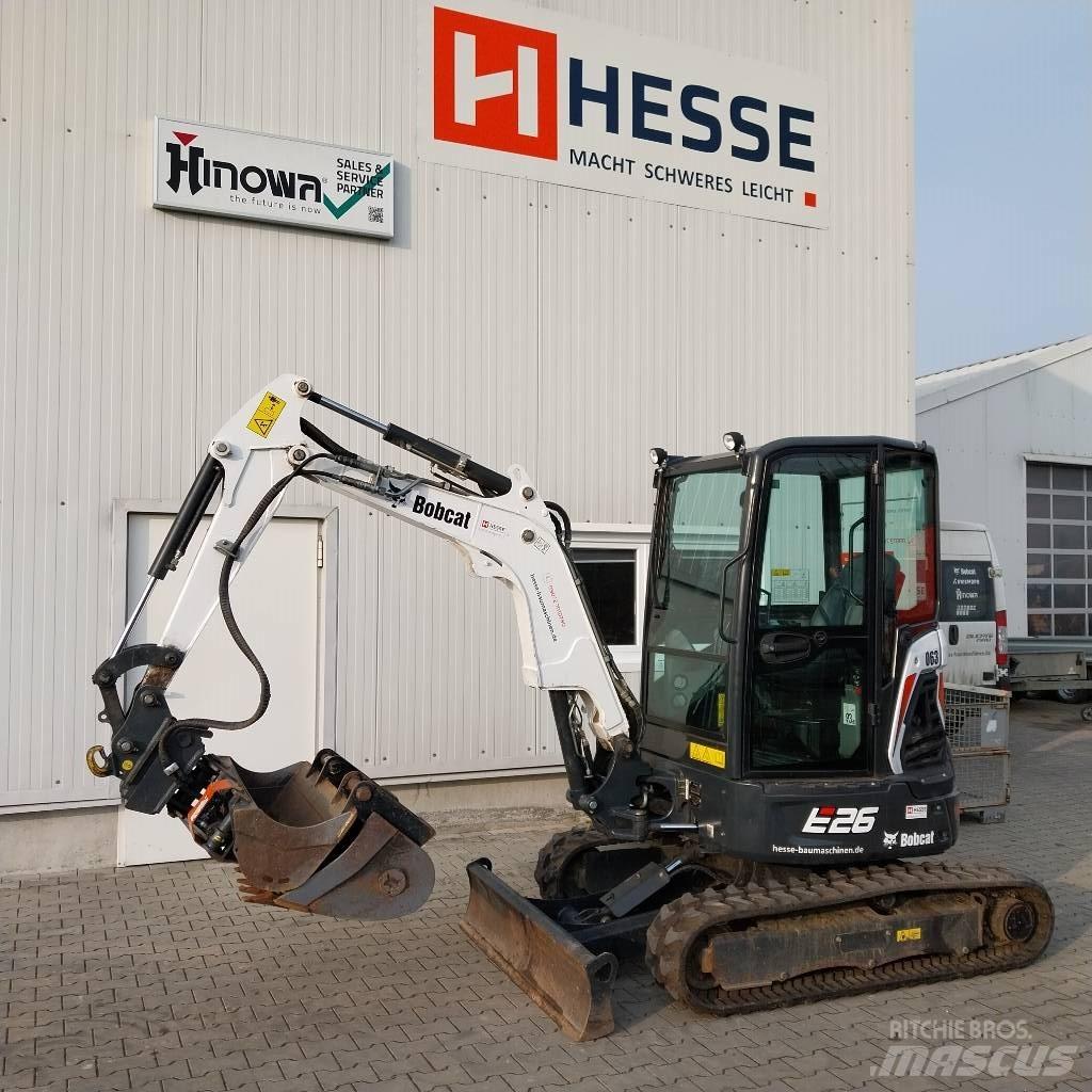 Bobcat E 26 Kabine ミニ油圧ショベル 7t以下（ミニユンボ・ミニディガー）