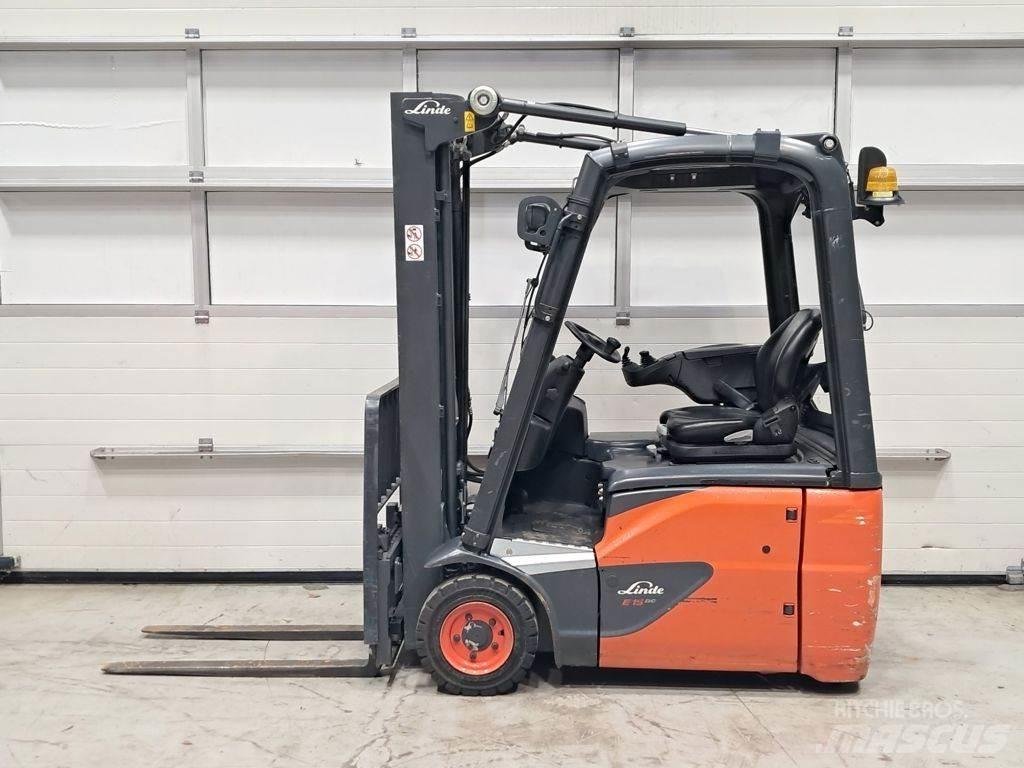 Linde E15-02 バッテリーフォークリフト