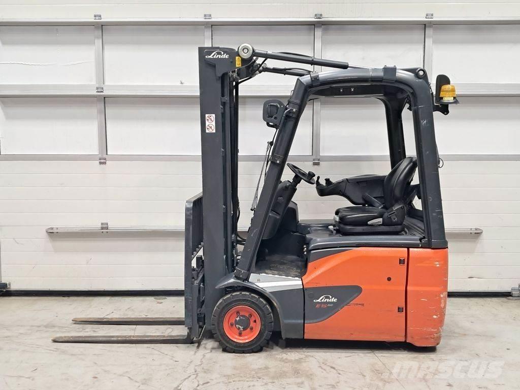 Linde E15-02 バッテリーフォークリフト