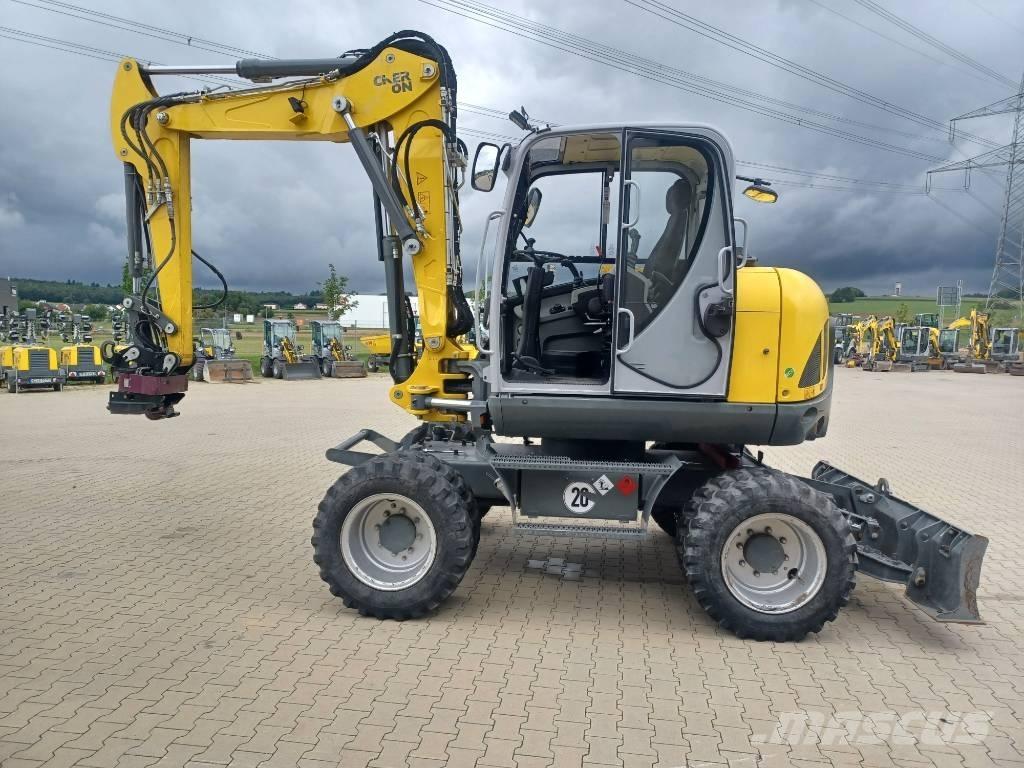 Wacker Neuson EW100 ホイール式油圧ショベル（パワーショベル・ユンボ・バックホー）