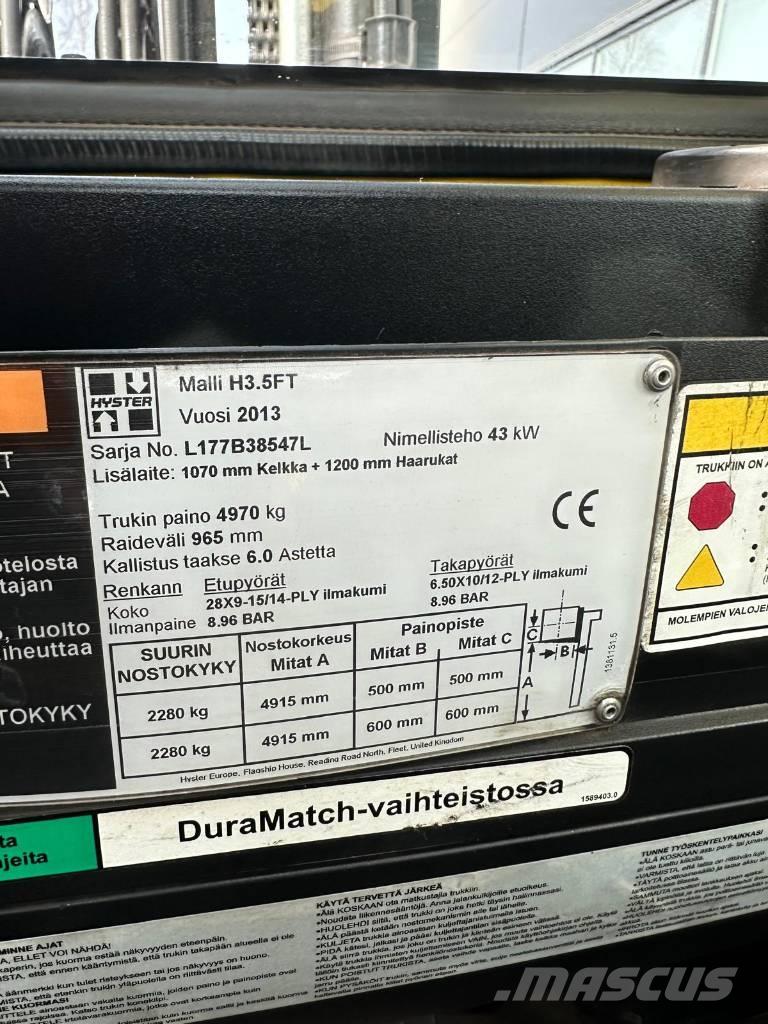 Hyster H 35 FT ディーゼル・軽油