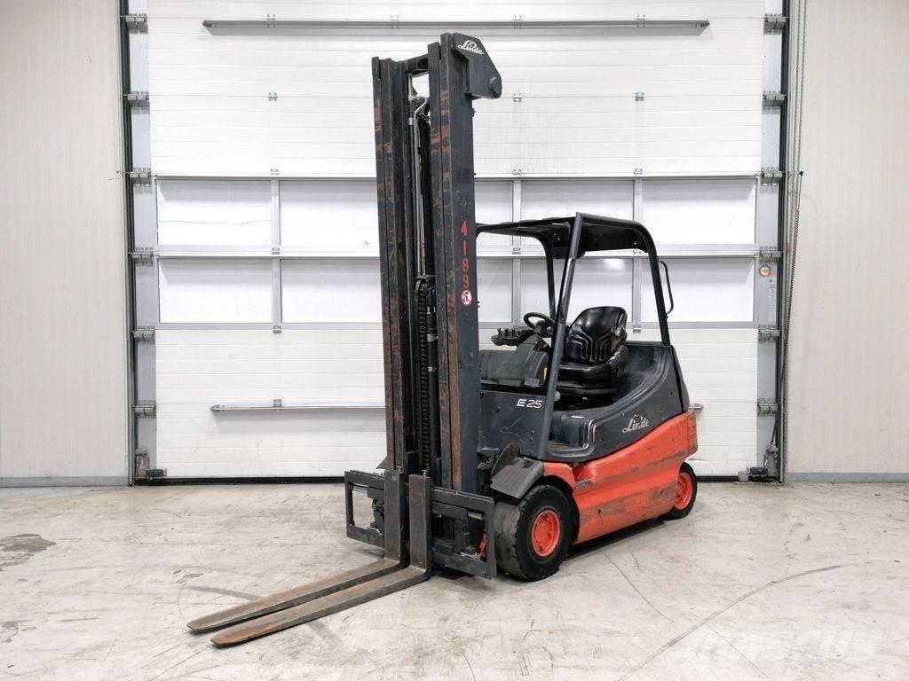 Linde E25-02 バッテリーフォークリフト