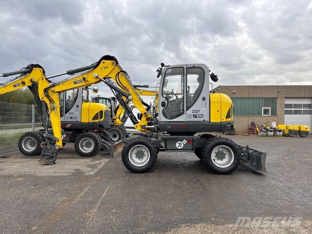Wacker Neuson EW100 ホイール式油圧ショベル（パワーショベル・ユンボ・バックホー）