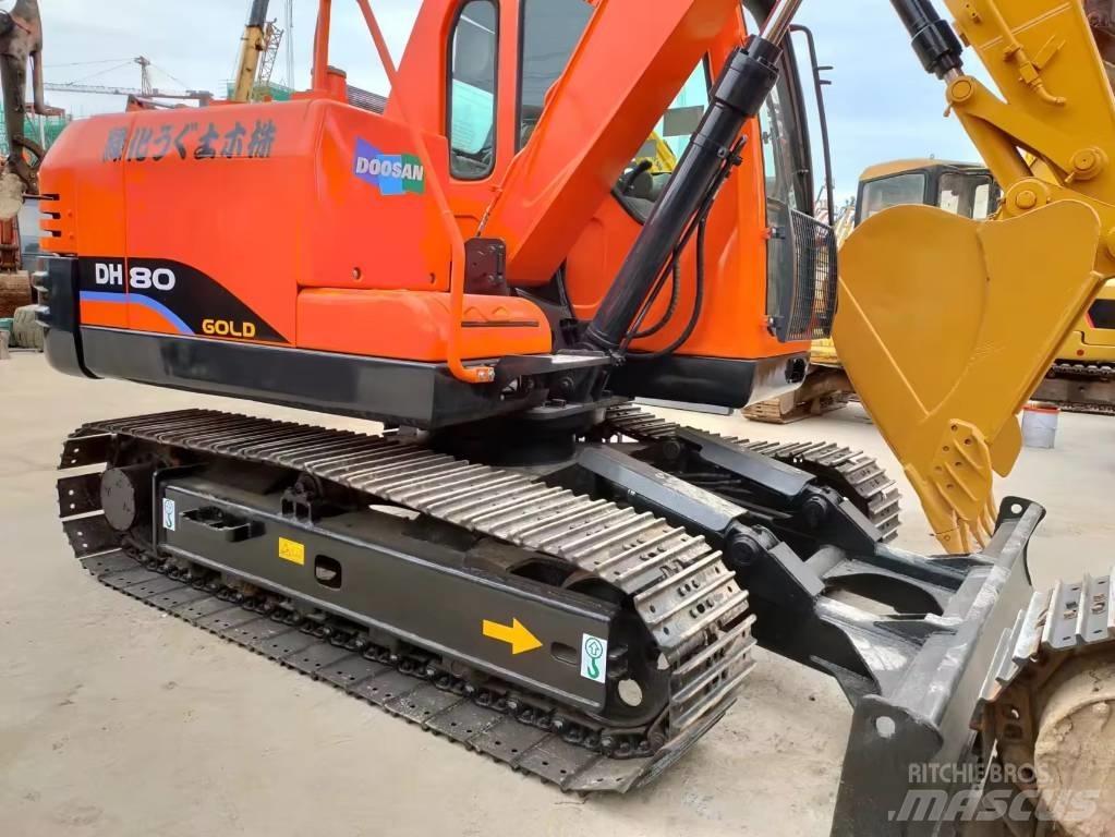 Doosan DH 80 中型油圧ショベル 7ｔ-12ｔ（ユンボ・パワーショベル・バックホー）