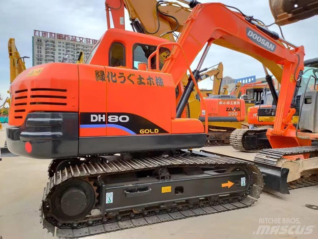 Doosan DH 80 中型油圧ショベル 7ｔ-12ｔ（ユンボ・パワーショベル・バックホー）