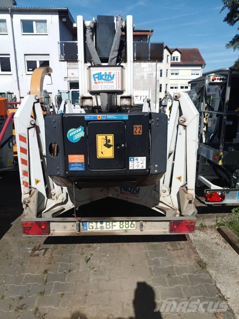 Dino 210 XT 高所作業台付トレーラー