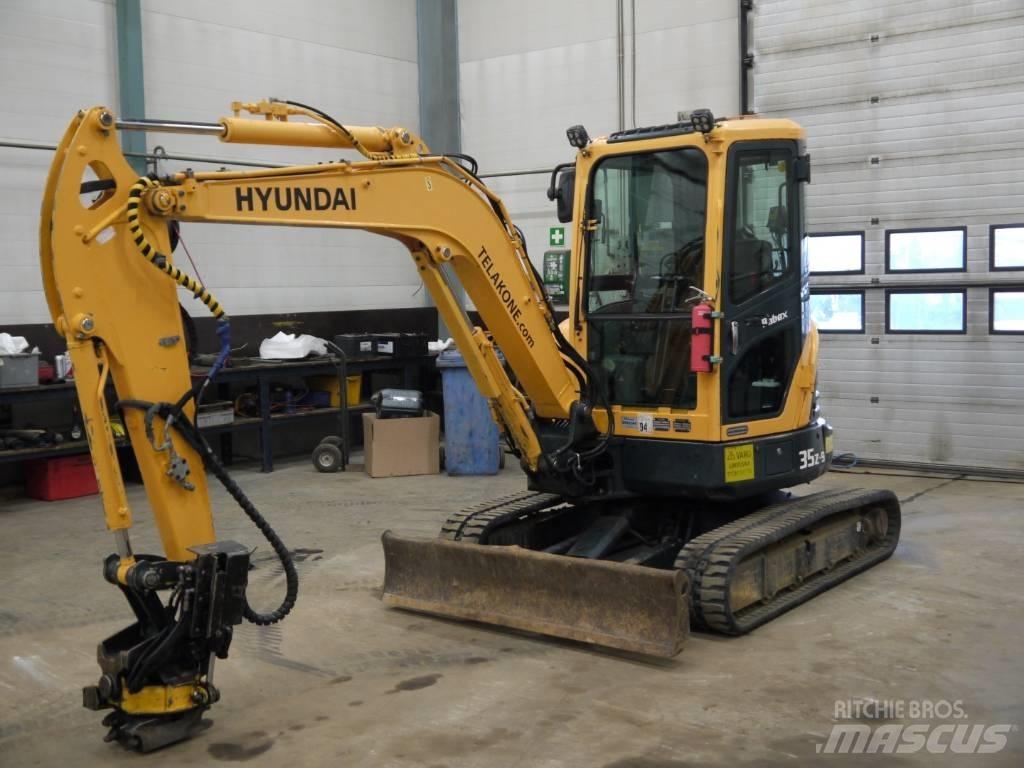Hyundai R 35 Z-9 ミニ油圧ショベル 7t以下（ミニユンボ・ミニディガー）